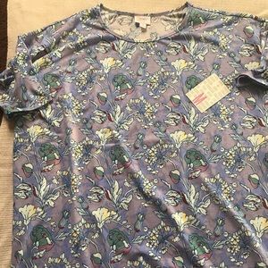 BNWT Lularoe Irma tunic top floral size Medium